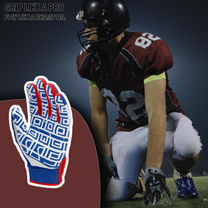 Gants de football américain personnalisables tendance, différentes couleurs, respirants, antidérapants, en polyester, design classique et durable - Product Image 6