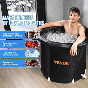 Vasca Gonfiabile Portatile da Esterno da 105 Galloni per il Recupero degli Atleti, Piscina per Immersione in Acqua Fredda, Accessorio per Terapia del Ghiaccio - Product Image 6