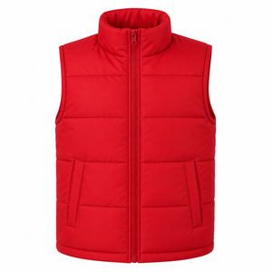 Chaleco de Invierno para Hombre de Alta Calidad, Acolchado de Alta Densidad, Sin Mangas, Chaleco Exterior, Chaleco Personalizado para Hombre - Product Image 1