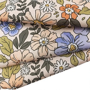 Tela Estampada de Algodón Puro, Material Ligero y Cómodo para Vestidos, Blusas y Manualidades - Product Image 4