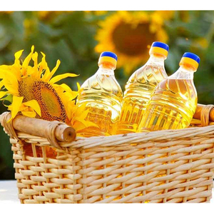 Cooking Sunflower Oil Organic Cold Pressed Sunflower Oil 1L, 5L Plastic Bottle Packaging Non GMO Cold Pressed Vegetable Oil - Product Image 1