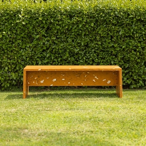 4GoodThings Recycled <b>Plastic</b> Modern Craftsman Water Resistant Durable 2-Seater Leisure Outdoor School Hotel <b>Bench</b> Eco Patio - Product Image 3