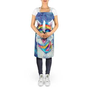 American Eskimo Hippie Dawg Large Multicolor Unisex <b>Apron</b> for <b>Cooking</b> Baking Crafts Gardening-for Adults <b>Men</b> and Women - Product Image 5