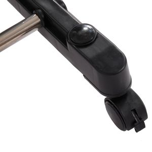 Appendiabiti da Porta a Barra Singola Argento RT, Stand Allungabile Verticale e Orizzontale con Ripiano per Scarpe per Appendere Vestiti - Product Image 5