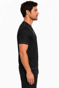 Customizable 100% Cotton Men's Trendy <b>T</b>-<b>Shirt</b> Loose Fit Solid Eco-Friendly Quick Dry Knitted Fabric OEM Customized <b>T</b>-<b>Shirt</b> - Product Image 3