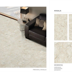 Carreaux de porcelaine émaillée polie à surface sculptée moderne, conçus pour une installation murale et au sol, offrant un aspect raffiné. - Product Image 1