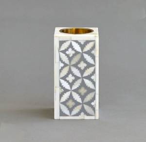 Brûleur à Bakhoor de style vintage avec incrustations en os et résine pour la fraîcheur de la maison et du salon, parfum Mubkhar au meilleur prix - Product Image 3