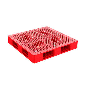 Pallet in Plastica Monofacciale Duy Tan Misura Standard con Ingresso a 4 Vie 110x110x15cm HDPE Statico 3000kg Modello 1210-WGTZ Pronto per l'Esportazione - Product Image 2
