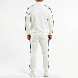 Conjunto Deportivo Hawk Eye para Hombre, Sudadera con Capucha de Forro Polar Delgado de 300g, Pantalón Largo con Botones, Transpirable - Product Image 2