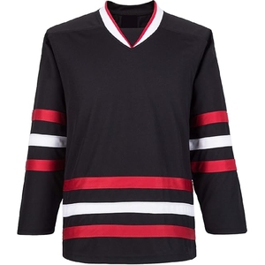 Maillot de hockey sur glace imprimé léger, respirant, imperméable, personnalisable, 100% polyester, unisexe, pour les équipes de club, les écoles, les ligues - Product Image 1