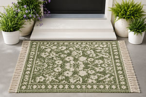 Tapis de porte personnalisé en polyester résistant, style oriental original, pour entrée de maison et usage intérieur - Product Image 5