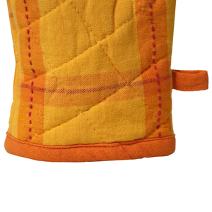 Mitaines de qualité supérieure au design à carreaux professionnel, personnalisables en couleur et en design, 100 % coton, les mieux notées en Inde - Product Image 5