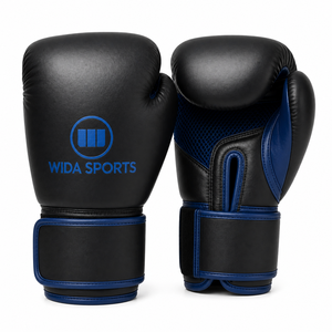 Custom Boxing <b>Gloves</b> PU Leather Training Sparring <b>Gloves</b> with Wrist Support Breathable Mesh Palm OEM Manufacturer - Product Image 2