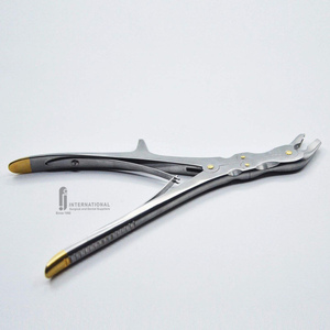 Instrumento Quirúrgico Ortopédico de Acero Inoxidable de Doble Acción, Rongeur Curvo y Recto, Juego de Cirugía, Certificado CE, ¡Venta Caliente! - Product Image 5