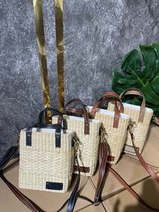 Bulk Buy Mixed Material Bamboo Rattan Seagrass Bag Assorted Styles for Middle East Market Direct Factory <b>Cheap</b> Export - Product Image 3