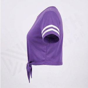 Camisetas Cortas al por Mayor para Mujer, Camisetas Básicas Cortas, Camisetas Cortas para Mujer con Servicio de Logotipo Personalizado, Camisetas Cortas de Calidad - Product Image 3