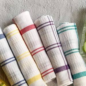Essuie-tout en coton brodé personnalisé pour la cuisine – Qualité supérieure, marque privée et approvisionnement en gros - Product Image 4