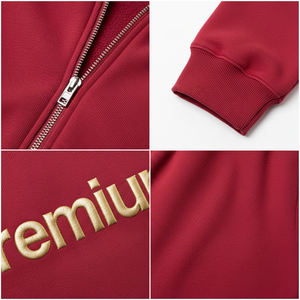 Conjunto Deportivo de Felpa de Algodón Premium, Sudadera con Capucha y Pantalones Jogger, Marca Privada OEM para Marcas de Ropa - Product Image 6