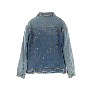 Customized Denim Jacket For Men Outdoor Casual 100%cotton Hooded Collar Wash <b>Work</b> Out Jean New Design Denim Jackets Men - Product Image 6