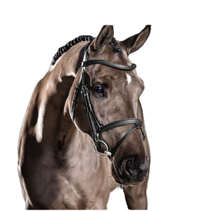 Mayorista Caballo Flash Brida Negro/Plata Grackle Plano para Hunter Brida Cordones Riendas Habana/Plata Hípica Deportes - Product Image 1