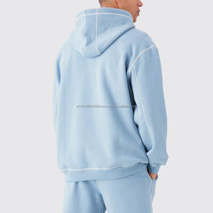 Conjuntos de Sudadera con Capucha y Pantalones Deportivos con Logotipo Personalizado 2026, Nuevo Diseño, Tendencia en Chándales de Gran Gramaje, Ecológicos - Product Image 4