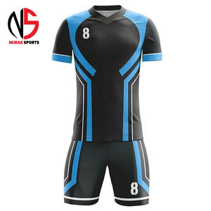 Meilleur Prix Ensemble Maillot de Foot Personnalisé Nouveau Design Respirant en Polyester Vente en Gros Usine Tenue de Sport Enfant OEM ODM chez NURAK 2026 - Product Image 1