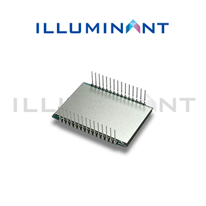 Compteur de puissance à conception personnalisée, LCD segmenté TN positif, affichage à 6 heures, 48 x 35 mm, transflectif 1/4 Duty, -40~85°C - Product Image 3