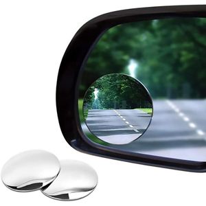 Set di 2 Specchietti Retrovisori Convessi da 2 Pollici per Auto/SUV/Moto/Camion/Rimorchi/Motoslitte/Biciclette - Product Image 1