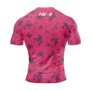 Camiseta de compresión transpirable de manga corta de secado rápido para entrenamiento de fitness, MMA y lucha en el gimnasio. - Product Image 5
