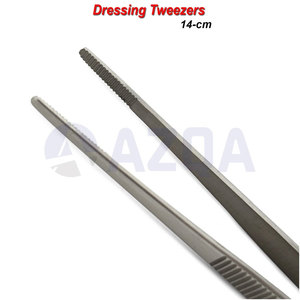 Pince à tissus en acier inoxydable de haute qualité, pince à doigt, instrument médical chirurgical premium - Product Image 3