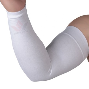 Unisex Cycling <b>Arm</b> <b>Sleeves</b> Anti-UV Printed Polyester <b>Compression</b> Outdoor Sports Adult Summer Protection - Product Image 4