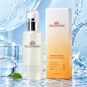 Tonique facial aux peptides, soin hydratant pour la peau, 150 ml, facteur de croissance cellulaire végétal, tonique hydratant pour le visage - Product Image 4
