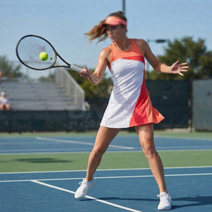 Custom Adult Sports Apparel <b>Tennis</b> Uniform with Breathable Fabric Sleeveless Top <b>Pleated</b> <b>Skirt</b> and Quick Dry Material - Product Image 5
