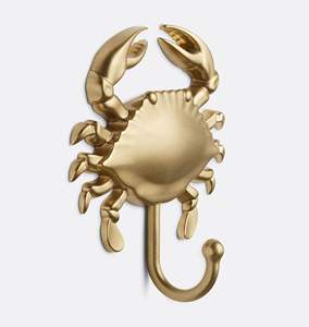 ตะขอแขวนตู้เสื้อผ้าทันสมัยสำหรับห้องนอนห้องน้ำ ตะขอทองเหลืองทนทาน ปรับแต่งได้ ผลิตจากเหล็ก อลูมิเนียม เหล็กกล้าอเนกประสงค์ - Product Image 5