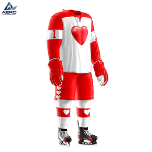 Conjunto de Jersey y Pantalones Cortos Sublimados Personalizados, en Color Rojo y Blanco, Servicio OEM ODM, Cómodos, Nueva Llegada, para Deportes de Equipo - Product Image 5