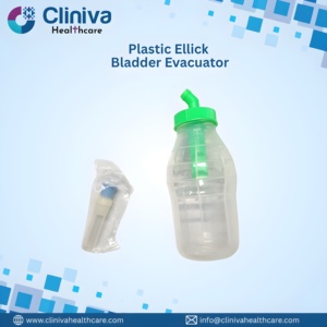 Évacuateur de vessie Ellicks, instruments chirurgicaux réutilisables de haute qualité - Product Image 1