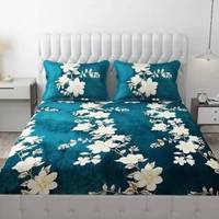 Ensemble de housse de couette King Size 100% coton pur avec un design moderne et un logo personnalisé pour une collection de literie haut de gamme