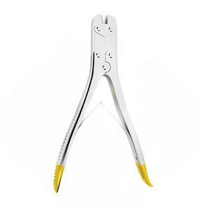 Cortador de Clavículas de Doble Acción de Carburo de Tungsteno, Instrumento Quirúrgico Ortopédico de Alta Resistencia con Insertos de TC - Product Image 4