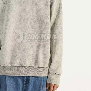 Sudaderas Básicas para Hombre con Lavado Ácido, Hechas en Pakistán, de Alta Calidad, Precio Económico al por Mayor - Product Image 4