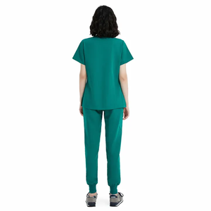 Uniformes Médicos Antibacterianos de Cintura Alta y Elásticos para Enfermería, Farmacia y Hospital - Product Image 3