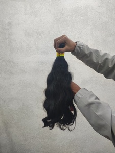 Unprocessed Indian Temple Hair 20 Inch <b>Body</b> <b>Wave</b> – Single Donor Virgin Bulk Hair - Product Image 4