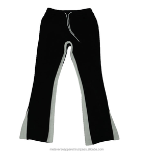 Pantalon cargo ample et évasé pour homme, style streetwear, multi-poches, décontracté et tendance, design personnalisé, vente en gros - Product Image 1