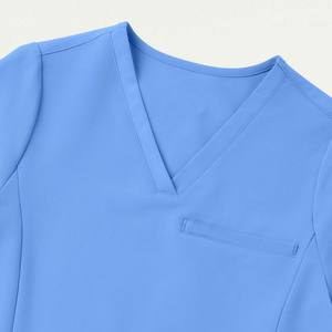 Conjunto de Uniforme Médico de Microfibra con Logotipo Personalizado, Pantalones de Yoga, Conjunto de Uniforme Quirúrgico sin Costuras para Mujer, Uso Hospitalario - Product Image 3