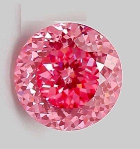 Diamant rose intense cultivé en laboratoire, pierre brute de qualité supérieure, diamant rose pour bague de fiançailles, bijoux fins - Product Image 6