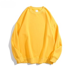 Custom Printing 300GSM Cotton Oversized Crewneck Unisex <b>Sweatshirt</b> - Product Image 3