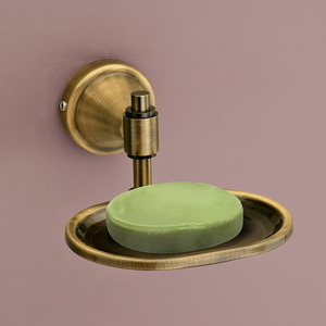 Brass <b>Soap</b> <b>Holder</b> Wall Mounted Elegant Rustic Bathroom Decor <b>Soap</b> <b>Holder</b> Wall Mounted Antique <b>Soap</b> Dish - Product Image 1