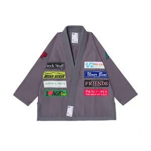 Kimono de BJJ de Marca Superior Personalizado, Diseño de Fabricante OEM, 100% Algodón, 500 g/m², Impresión por Transferencia de Calor, Resistente al Encogimiento, Transpirable - Product Image 4