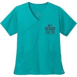 เสื้อสเวตเตอร์ขัดคอวีสำหรับผู้หญิงลายปักโลโก้ข้อความเสื้อเบลาส์หลากสีสำหรับ WW4760ออกแบบได้ตามที่ต้องการ - Product Image 1