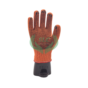 Reliable Durable Disposable Safety Gloves Poly Cottin Open End Yarn Anti-Impact Anti-Static Anti-Slip <b>Features</b> 500 Pairs/Carton - Product Image 3