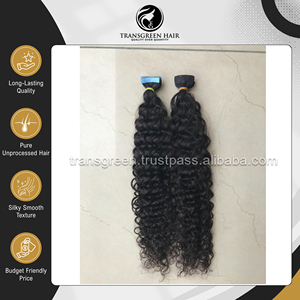 Cabello Virgen Indio 100% Natural Rizado Kinky en Tiras para Mujer - Extensiones de Cabello Humano del Fabricante de Origen Indio Más Reconocido en Oferta - Product Image 3